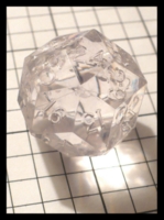 Dice : Dice - DM Collection - Diamond Dice Clear D30 - Ebay Victor Melendy Oct 2011